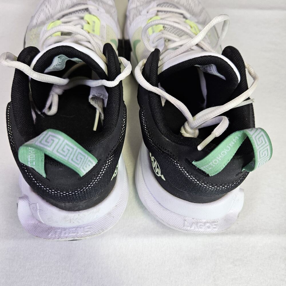 Nike Mens 10.5 Giannis Immortality 2 Shoes White Black Volt DM0825-101 Sneaker - Picture 12 of 16